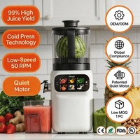 Koudgeperste sapcentrifuge OEM fabriek CE RoHS FDA UL gecertificeerd 99% hoge opbrengst lage minimale bestelhoeveelheid 1 stuk 50 RPM stille motor B2B groothandel