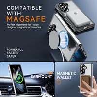 Casing Ponsel Lipat Samsung Z Fold 8/Z Flip 7 2026, PC Matte Skin-Feel Magnetik, Pelindung Anti Jatuh, Penutup Penuh