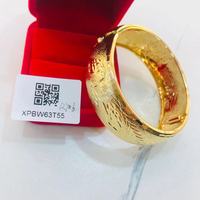 Bracelet de Mode Xuping Bijoux Sans Pierre Précieuse Style Chinois Oriental Vintage Dragon Fleur Mariage Nuptial Plaqué Or 24 Carats pour Femme