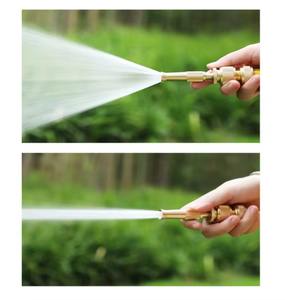 หัวฉีดน้ำแรงดันสูง NIKO ทำจากทองเหลือง ทนทาน สำหรับสายยางรดน้ำในสวน ใช้งานง่าย บิดง่าย สำหรับล้างรถ - Product Image 2