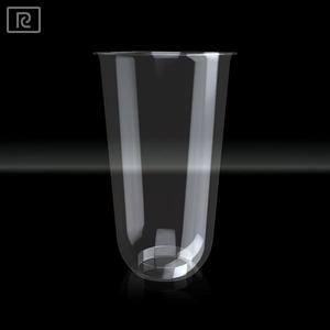 Gobelet à paroi simple en PLA biodégradable et compostable pour boissons froides, matériau écologique, design imprimé, différentes tailles 180 ml-700 ml - Product Image 5