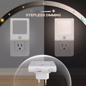 Luz Nocturna LED Acrílica Inalámbrica con Sensor de Movimiento, Encendido/Apagado Automático, Enchufe de Pared, para Habitación de Bebé - Product Image 6