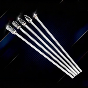 Đầu mài <span class=keywords><strong>carbide</strong></span> cán dài 100mm, hai cạnh cắt, làm bằng vonfram, dùng cho máy mài quay, dụng cụ mài quay, đầu mài <span class=keywords><strong>carbide</strong></span> quay - Product Image 1