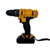 Perceuse sans fil 21V à vitesse variable, couple élevé 10mm, tournevis électrique, double batterie (OEM disponible) - Vente directe usine