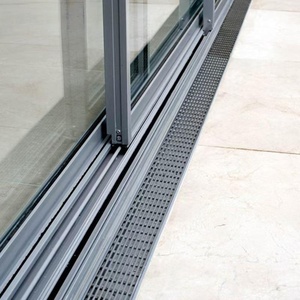 Evler için sürgülü kapılar, iç mekan katlanır ön kapı, cam oda, pergola, gömme raylı olmayan sürgülü giriş, çerçevesiz - Product Image 4