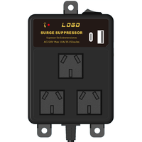 Protecteur de surtension électronique automatique monophasé AC Konstar 10A avec affichage LED, protection contre les surcharges et les sous-tensions 50/60Hz