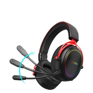 Ldon Gaming Headset Over Ear Bluetooth Wireless 7.1 Channel With <b>Mic</b> For <b>Pc</b> Gaming - Product Image 1