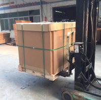1000L golfkartonnen IBC-container voor verpakkingen van fruitpuree & -pasta