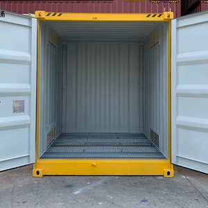 ตู้คอนเทนเนอร์เหล็กคอร์เทนขนาด 10 ฟุต 10'HCDG ป้องกันการกัดกร่อน ป้องกันการระเบิด สำหรับจัดเก็บสารเคมีอันตราย มาตรฐาน BV/LR/ABS/CCS - Product Image 2