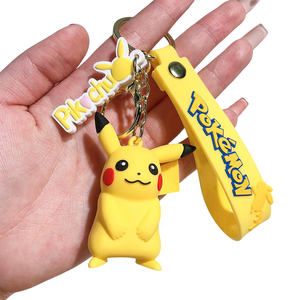 <span class=keywords><strong>3D</strong></span> PVC dễ thương phim hoạt hình khuyến mại pokemoned Keychain Keyring silicon tùy chỉnh phim hoạt hình nhân vật túi móc chìa khóa xe cao su Keychain - Product Image 2