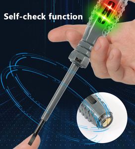 <span class=keywords><strong>Tournevis</strong></span> électrique multifonctionnel pour testeur de stylo plat/croisé avec indicateur pour <span class=keywords><strong>électricien</strong></span>s Poignée en plastique durable - Product Image 2