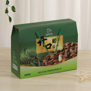 Custom Logo Eco-Friendly Fashion Matte Finish Portable 5KG Corrugated Cardboard Box for Fruit & Food Holiday Gifts - Product Image 3