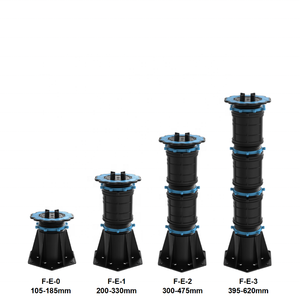 Có thể điều chỉnh WPC & PP mái nhôm joist Hỗ trợ hệ thống chống thấm sàn bệ cho sàn ngoài trời khách sạn ứng dụng trang trí - Product Image 5