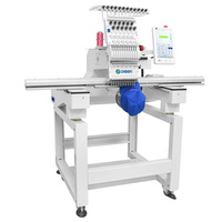 Machine à broder multifonctionnelle à grande vitesse pour usine, grande surface 500*1200mm, pour casquettes plates, chemises, broderies plates, 3D, paillettes, cordons, perles, perforations