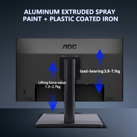 Support de moniteur d'écran PC à bas prix en gros Support de moniteur de table