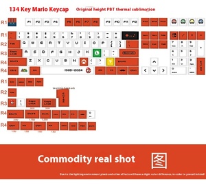 Tema personalizado de <span class=keywords><strong>Wario</strong></span> <span class=keywords><strong>Luigi</strong></span> Yellow <span class=keywords><strong>Mario</strong></span> Bros Keycap de Super SEGA Artisan PBT Material compatible con Cherry Keycaps - Product Image 6
