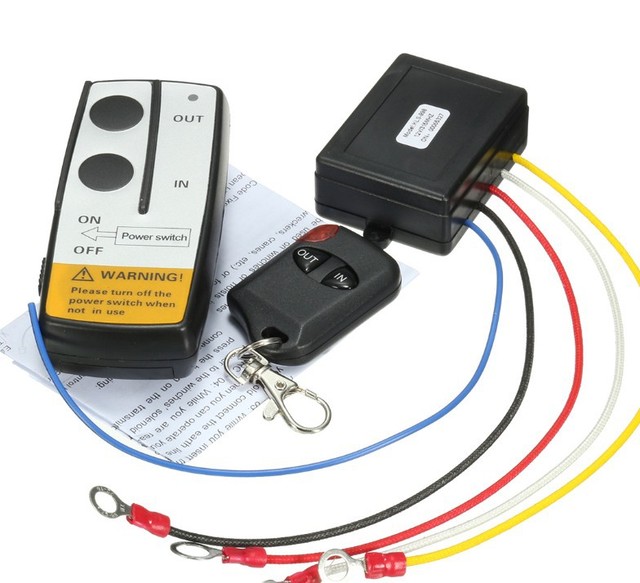 Automobile Winch Wireless Remote Control Electric Winch Remote Control Switch