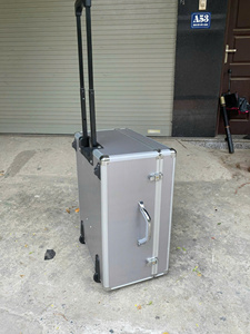 Aluminum Frame Case with Custom PE EVA PU Foam Inlay for Shockproof Protection of Precision <b>Tools</b> and Equipment Box - Product Image 3