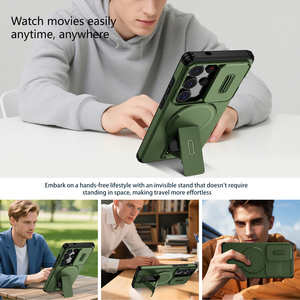 Custodia per <span class=keywords><strong>Telefono</strong></span> Ultra Lussuosa <span class=keywords><strong>di</strong></span> Design in TPU+PC, Magnetica e Antiurto per Samsung Galaxy S25 S24 S23 Ultra A25 5G - Product Image 5