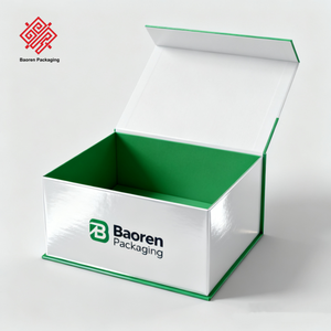 Baoren กล่องกระดาษมีฝาปิดแม่เหล็ก, กล่องของขวัญของขวัญสำหรับวันกาฮาวากาแฟ Karkade Baklava - Product Image 4