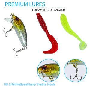 Vente en gros d'appâts complets artificiels en forme <span class=keywords><strong>de</strong></span> cloche appâts souples à paillettes <span class=keywords><strong>vers</strong></span> <span class=keywords><strong>de</strong></span> <span class=keywords><strong>terre</strong></span> appâts durs pour bar pour leurre boîte à appâts - Product Image 4