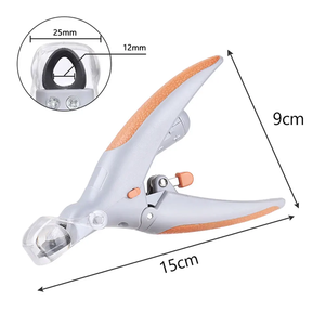 プロフェッショナル ペット用品 LEDライト搭載 爪切り 犬 猫用 ネイルトリマー - Product Image 3