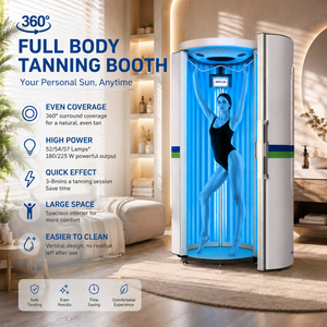 Máquina de Bronceado <span class=keywords><strong>Vertical</strong></span> Premium, Equipo de Bronceado <span class=keywords><strong>Vertical</strong></span> para Centros de Estética, Gimnasios, Estudios de Cuidado Personal - Product Image 1