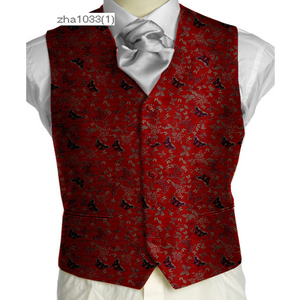 <span class=keywords><strong>Gilet</strong></span> da uomo <span class=keywords><strong>nero</strong></span> in jacquard casual Keer per abito o <span class=keywords><strong>smoking</strong></span> - Product Image 2