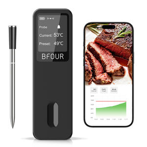 Thermomètre à viande sans fil pour barbecue, thermomètre intelligent pour barbecue avec application - Product Image 1