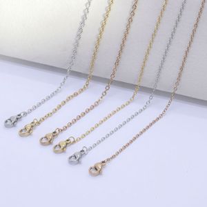 Stainless Steel <b>Cross</b> <b>Chain</b> Clavicle Necklace Unisex Minimalist Design Zinc Alloy Vacuum Electroplated Gift Jewelry - Product Image 1