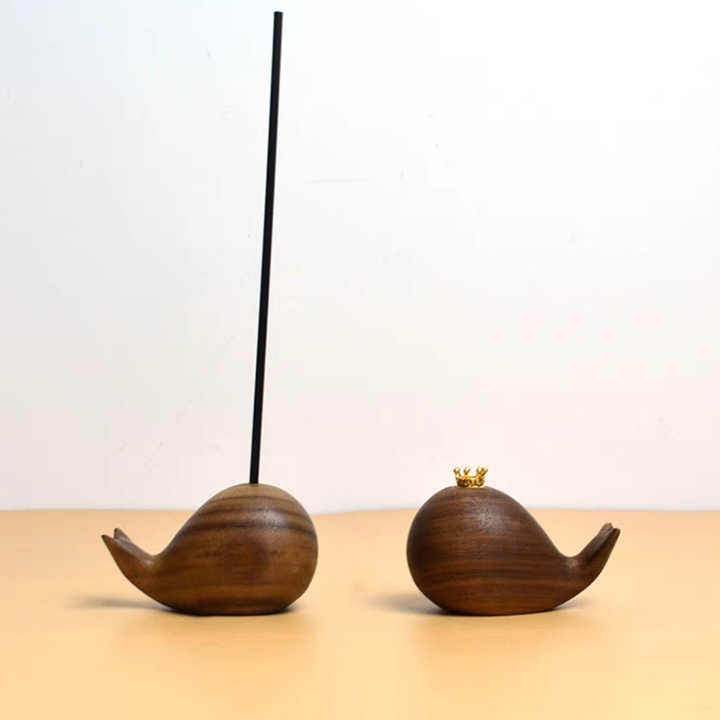 Luxury Walnut Wooden Diffuser for Car Aromatherapy Fragrant Wood Animal ...