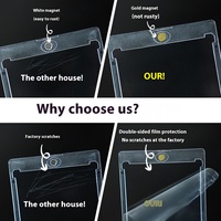 35PT 3X4 Top Loader Porte-cartes pour Baseball Football Basketball Hockey Single Sports Poke Mon Cartes à collectionner Charges supérieures