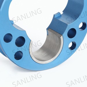 OEM nhà sản xuất tùy chỉnh <span class=keywords><strong>CNC</strong></span> gia công dịch vụ thép không gỉ và nhôm chuyển các bộ phận với khoan & chuốt chế biến - Product Image 3