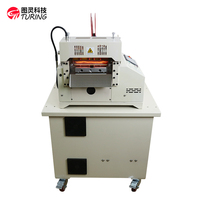 Machine de découpe à chaud automatique pour tubes en maille tressée en nylon TR-200RBZ, certifiée CE, AC220V, équipement de fabrication de câbles chauffants de 160 mm