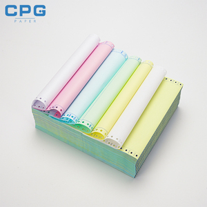 กระดาษคาร์บอนเลสสีขาวพิเศษ 50 แกรม 55 แกรม แบบม้วน สำหรับเครื่องพิมพ์ NCR จากโรงงานโดยตรง - Product Image 1