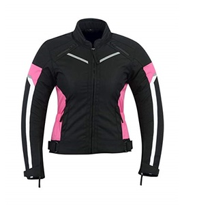 Shemax 2023 superventas de alta calidad personalizado al por mayor señoras mujeres motocicleta blindada textil Cordura chaqueta impermeable - Product Image 6