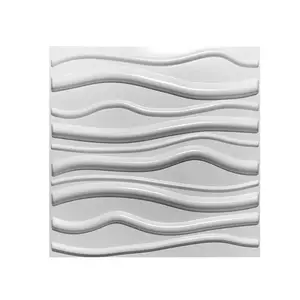 China supplier PVC hotel/office wall panel decor PVC waterproof 3d wall/ceiling wallpaper panel