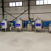 TEKFOOD Fabricant de Chine Petit Mini Réservoir de Fermentation de Yaourt 300l 500l Cuve De Fermentation Prix de Yaourt