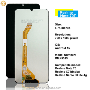 Pantalla LCD Universal para Oppo Realme C71 NOTE <span class=keywords><strong>70</strong></span> NOTE 70T NARZO 80 LITE 4G, Pantalla Completa HD - Product Image 5