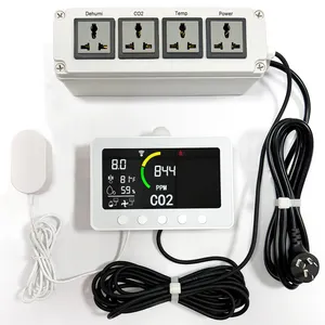 Agricultural gas monitor air quality monitor wifi smoke gas detectors co2 analyzer smart plug control NDIR co2 Sensor detector