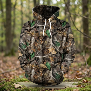 Wholesale Bleached Lined Fleece 100% Cotton Loose Fit Breathable Autumn <b>Hoodie</b> 3D Printed Maple Leaf <b>Anime</b> Men Plus Size Custom - Product Image 3