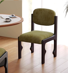 Stile nordico mobili ristorante sedia in legno massello di frassino <span class=keywords><strong>giallo</strong></span> comodo cuscino in tessuto da <span class=keywords><strong>cucina</strong></span> sedia da pranzo per Hotel di fascia alta - Product Image 3