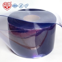 Rideau à lanières en PVC transparent Xieren grande taille, 2 mm, 3 mm x 200 mm, en rouleau pour portes et entrepôts