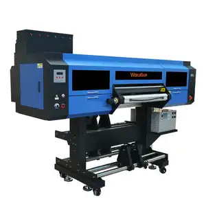 Original factory high quality 60cm UV DTF printer 3 print head i3200 UV label sticker printer for mass production