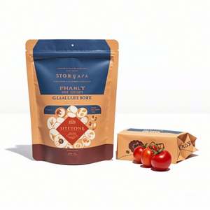 Pochette d'emballage personnalisable anti-odeur sac en plastique pour bonbons chips impression personnalisée - Product Image 1