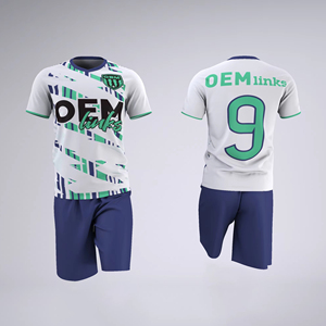 ชุดฟุตบอลแบบซับลิเมชั่นสั่งทำพิเศษ เสื้อฟุตบอลระบายอากาศ ชุดยูนิฟอร์มฟุตบอล เสื้อยืดฟุตบอล - Product Image 5