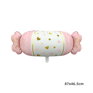 Globo de Aluminio Mate con Diseño de Caramelo, <span class=keywords><strong>Serie</strong></span> de Colores Macaron, Decoración para Fiestas de Cumpleaños, Decoración con Globos de Aluminio, Decoración para Celebraciones Infantiles - Product Image 2