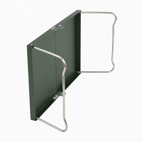 Mini table de camping pliable 32x21cm, ultra-légère en aluminium, petite table d'appoint portable pour la plage, le pique-nique, l'extérieur