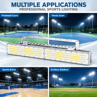 Projecteur LED linéaire 500W 600W, corps entièrement en aluminium, dissipation rapide de la chaleur, puce Lumileds, pour tunnel, entrepôt, salle de sport, projet