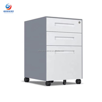 Armoire de classement latérale en acier moderne couleur personnalisée, verrouillable, pour bureau, cuisine et extérieur